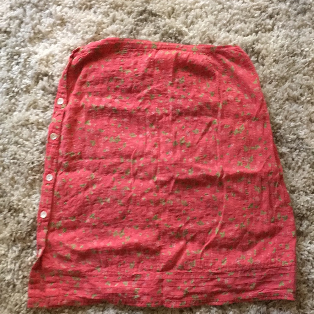 April Cornell Girls pink skirt
